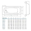 Ванная стальная Koller Pool 140х70E (1333230130)- Фото 4